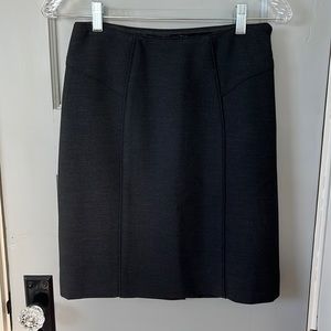 NWOT Etcetera dark gray skirt size 0